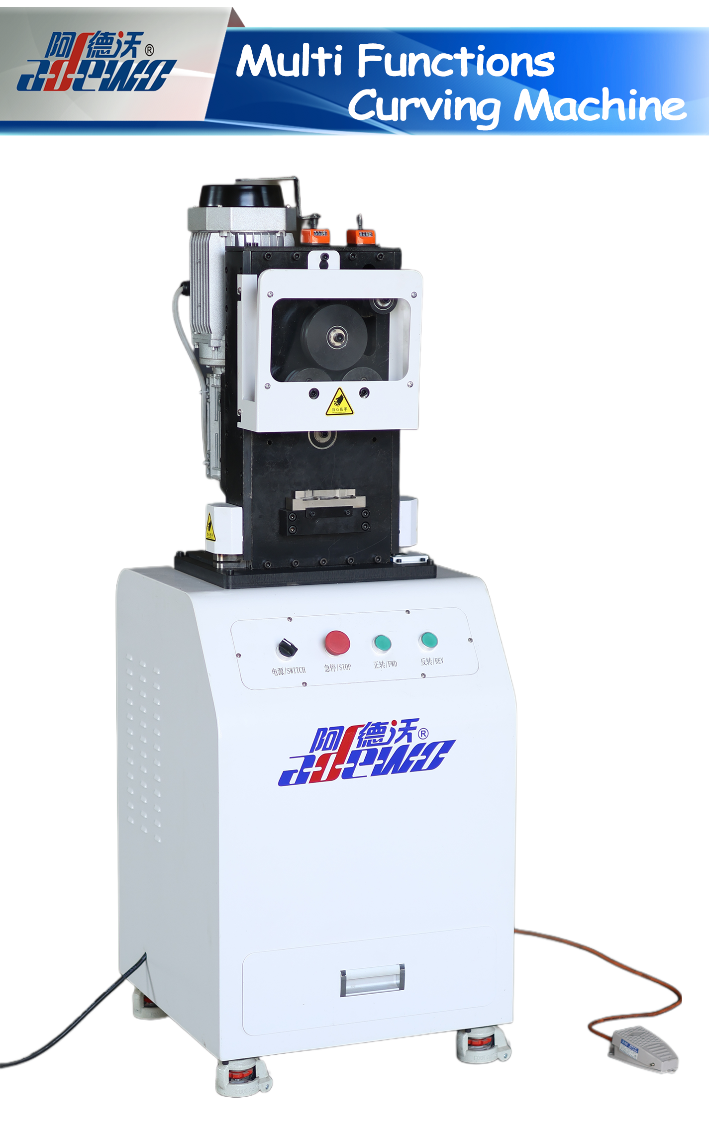 Máquina curvadora multifunción