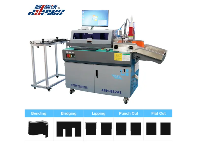 Máquina dobladora automática ABM-832 A1 para troquelado